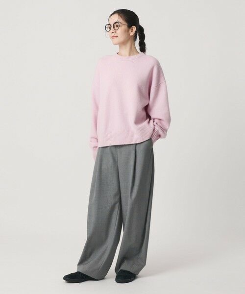 BEAUTY&YOUTH UNITED ARROWS / ビューティー&ユース ユナイテッドアローズ その他パンツ | 毛ポリエステル カーブパンツ ウォッシャブル | 詳細6