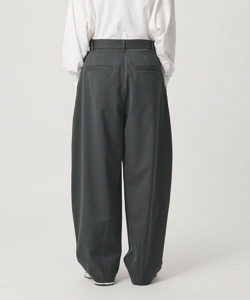 BEAUTY&YOUTH UNITED ARROWS / ビューティー&ユース ユナイテッドアローズ その他パンツ | 毛ポリエステル カーブパンツ ウォッシャブル | 詳細11