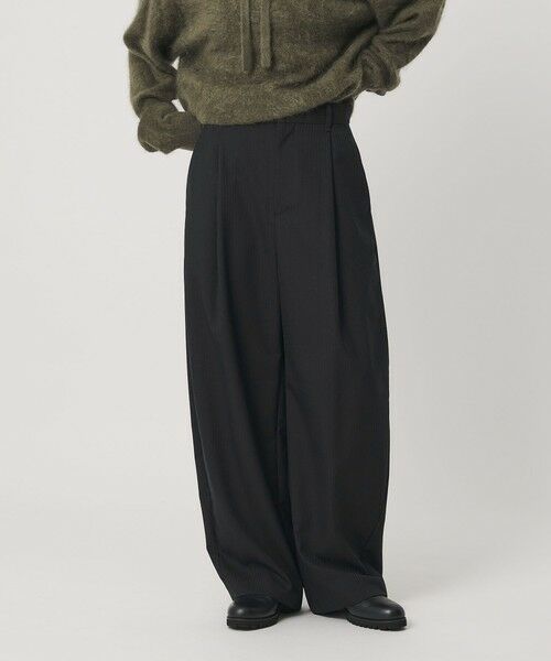 BEAUTY&YOUTH UNITED ARROWS / ビューティー&ユース ユナイテッドアローズ その他パンツ | 毛ポリエステル カーブパンツ ウォッシャブル | 詳細21