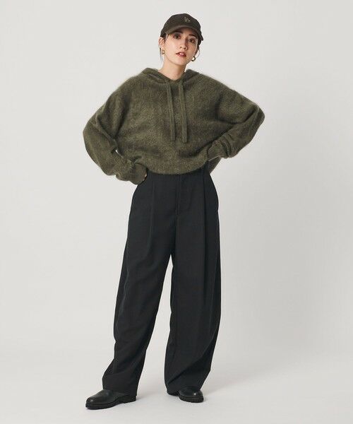 BEAUTY&YOUTH UNITED ARROWS / ビューティー&ユース ユナイテッドアローズ その他パンツ | 毛ポリエステル カーブパンツ ウォッシャブル | 詳細22
