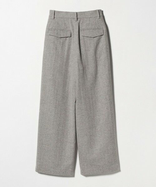 BEAUTY&YOUTH UNITED ARROWS / ビューティー&ユース ユナイテッドアローズ スラックス・ドレスパンツ | 毛ブレンド ヘリンボーンワイドパンツ | 詳細8