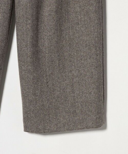 BEAUTY&YOUTH UNITED ARROWS / ビューティー&ユース ユナイテッドアローズ スラックス・ドレスパンツ | 毛ブレンド ヘリンボーンワイドパンツ | 詳細21