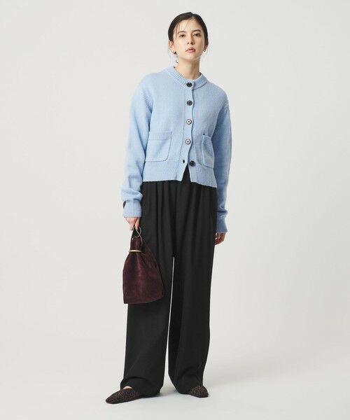 BEAUTY&YOUTH UNITED ARROWS / ビューティー&ユース ユナイテッドアローズ その他パンツ | 裏起毛ジョーゼット ワイドパンツ ウォッシャブル | 詳細4