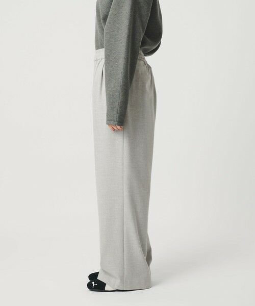 BEAUTY&YOUTH UNITED ARROWS / ビューティー&ユース ユナイテッドアローズ その他パンツ | 裏起毛ジョーゼット ワイドパンツ ウォッシャブル | 詳細11