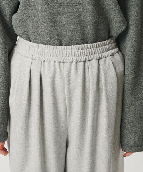 BEAUTY&YOUTH UNITED ARROWS / ビューティー&ユース ユナイテッドアローズ その他パンツ | 裏起毛ジョーゼット ワイドパンツ ウォッシャブル | 詳細13
