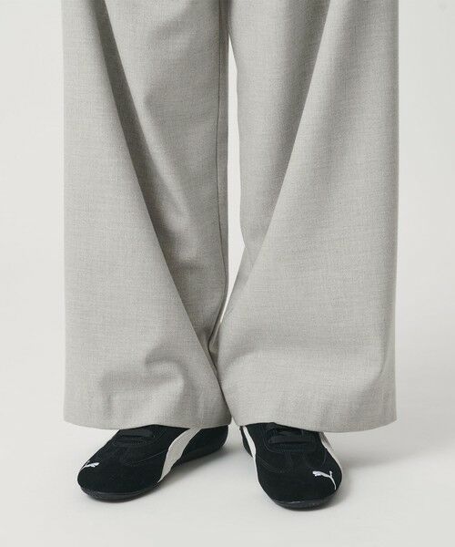 BEAUTY&YOUTH UNITED ARROWS / ビューティー&ユース ユナイテッドアローズ その他パンツ | 裏起毛ジョーゼット ワイドパンツ ウォッシャブル | 詳細16