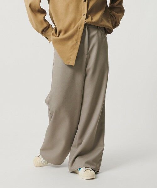 BEAUTY&YOUTH UNITED ARROWS / ビューティー&ユース ユナイテッドアローズ その他パンツ | 毛ブレンド ワイドフレアパンツ ウォッシャブル | 詳細2