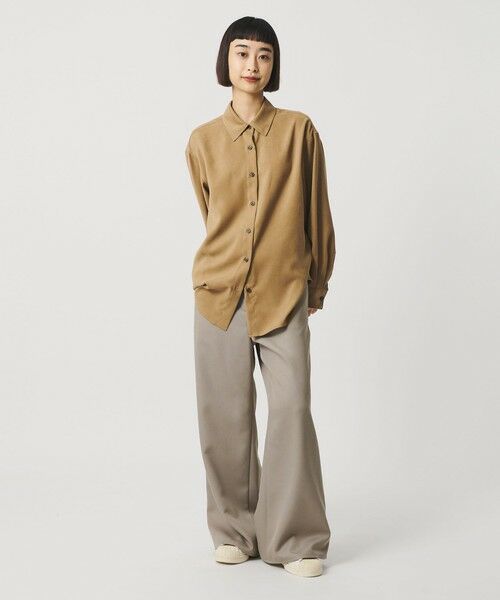 BEAUTY&YOUTH UNITED ARROWS / ビューティー&ユース ユナイテッドアローズ その他パンツ | 毛ブレンド ワイドフレアパンツ ウォッシャブル | 詳細3