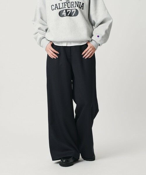 BEAUTY&YOUTH UNITED ARROWS / ビューティー&ユース ユナイテッドアローズ その他パンツ | 毛ブレンド ワイドフレアパンツ ウォッシャブル | 詳細14