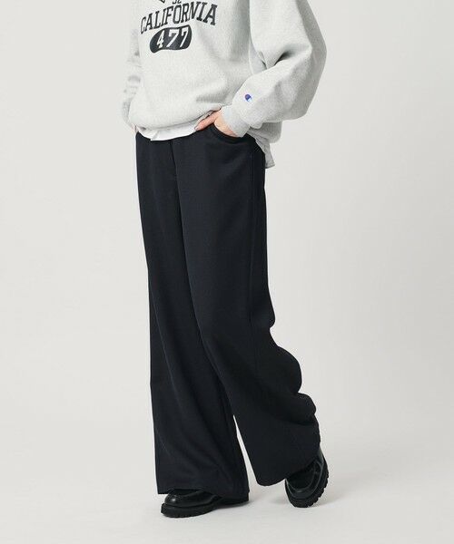 BEAUTY&YOUTH UNITED ARROWS / ビューティー&ユース ユナイテッドアローズ その他パンツ | 毛ブレンド ワイドフレアパンツ ウォッシャブル | 詳細15