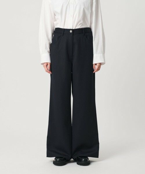 BEAUTY&YOUTH UNITED ARROWS / ビューティー&ユース ユナイテッドアローズ その他パンツ | 毛ブレンド ワイドフレアパンツ ウォッシャブル | 詳細17