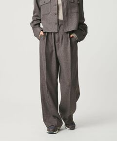 BEAUTY&YOUTH UNITED ARROWS / ビューティー&ユース ユナイテッドアローズ その他パンツ | 【WEB限定】ポリエステル タックワイドパンツ ウォッシャブル