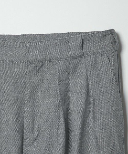 BEAUTY&YOUTH UNITED ARROWS / ビューティー&ユース ユナイテッドアローズ その他パンツ | 【WEB限定】ポリエステル タックワイドパンツ ウォッシャブル | 詳細6