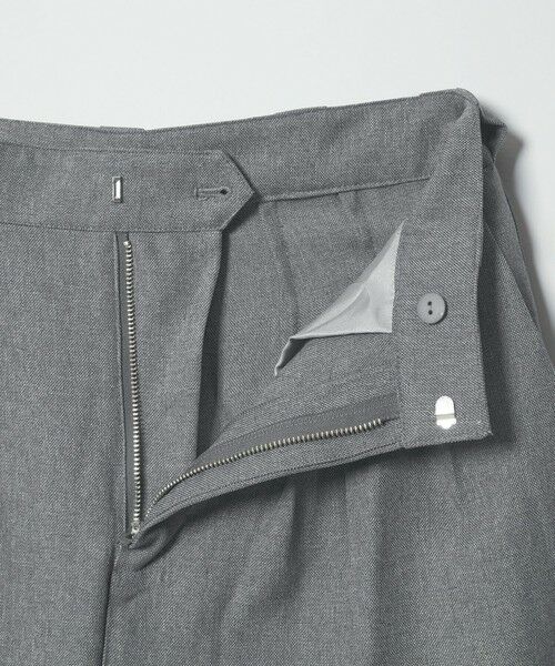 BEAUTY&YOUTH UNITED ARROWS / ビューティー&ユース ユナイテッドアローズ その他パンツ | 【WEB限定】ポリエステル タックワイドパンツ ウォッシャブル | 詳細7