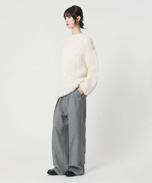 BEAUTY&YOUTH UNITED ARROWS / ビューティー&ユース ユナイテッドアローズ その他パンツ | 【WEB限定】ポリエステル タックワイドパンツ ウォッシャブル | 詳細3