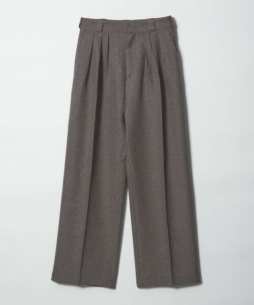 BEAUTY&YOUTH UNITED ARROWS / ビューティー&ユース ユナイテッドアローズ その他パンツ | 【WEB限定】ポリエステル タックワイドパンツ ウォッシャブル | 詳細13