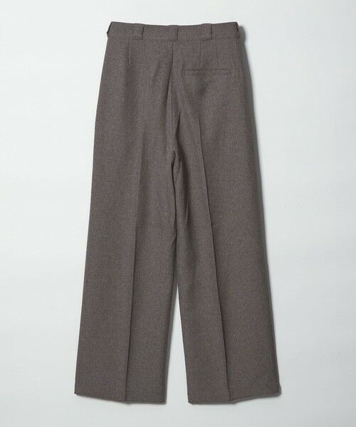 BEAUTY&YOUTH UNITED ARROWS / ビューティー&ユース ユナイテッドアローズ その他パンツ | 【WEB限定】ポリエステル タックワイドパンツ ウォッシャブル | 詳細14