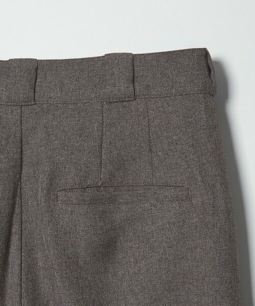 BEAUTY&YOUTH UNITED ARROWS / ビューティー&ユース ユナイテッドアローズ その他パンツ | 【WEB限定】ポリエステル タックワイドパンツ ウォッシャブル | 詳細17