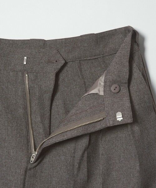 BEAUTY&YOUTH UNITED ARROWS / ビューティー&ユース ユナイテッドアローズ その他パンツ | 【WEB限定】ポリエステル タックワイドパンツ ウォッシャブル | 詳細18