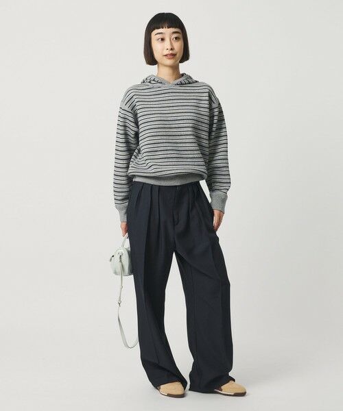 BEAUTY&YOUTH UNITED ARROWS / ビューティー&ユース ユナイテッドアローズ その他パンツ | 【WEB限定】ポリエステル タックワイドパンツ ウォッシャブル | 詳細24