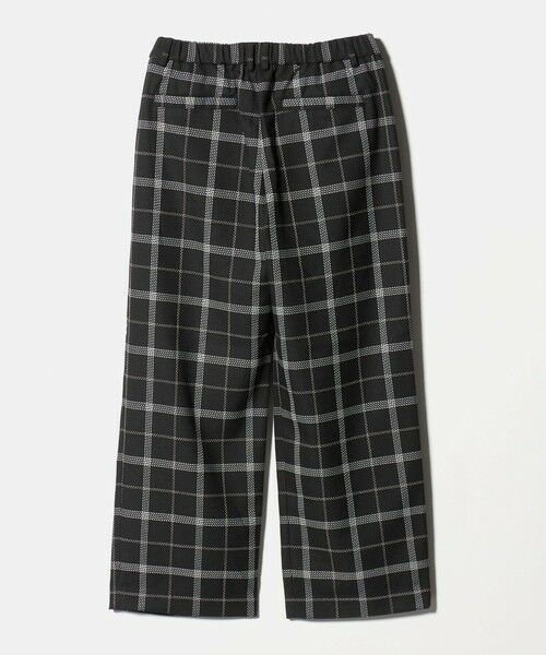 BEAUTY&YOUTH UNITED ARROWS / ビューティー&ユース ユナイテッドアローズ チノ・ワークパンツ | 【WEB限定】裏起毛ウィンドウペン タックワイドパンツ ウォッシャブル | 詳細5