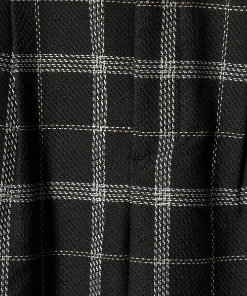 BEAUTY&YOUTH UNITED ARROWS / ビューティー&ユース ユナイテッドアローズ チノ・ワークパンツ | 【WEB限定】裏起毛ウィンドウペン タックワイドパンツ ウォッシャブル | 詳細8