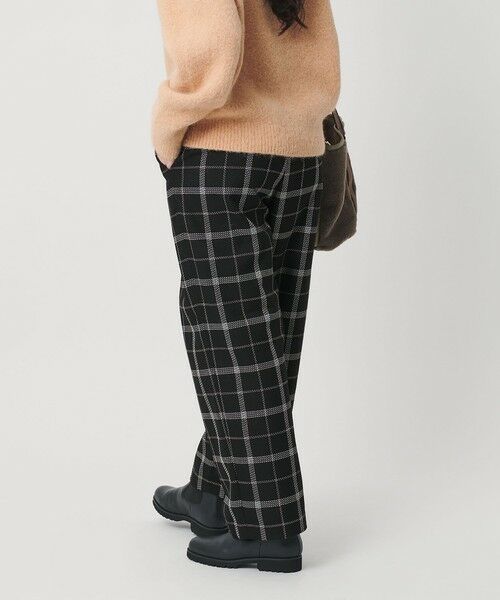 BEAUTY&YOUTH UNITED ARROWS / ビューティー&ユース ユナイテッドアローズ チノ・ワークパンツ | 【WEB限定】裏起毛ウィンドウペン タックワイドパンツ ウォッシャブル | 詳細2