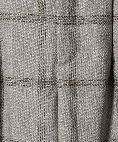 BEAUTY&YOUTH UNITED ARROWS / ビューティー&ユース ユナイテッドアローズ チノ・ワークパンツ | 【WEB限定】裏起毛ウィンドウペン タックワイドパンツ ウォッシャブル | 詳細19