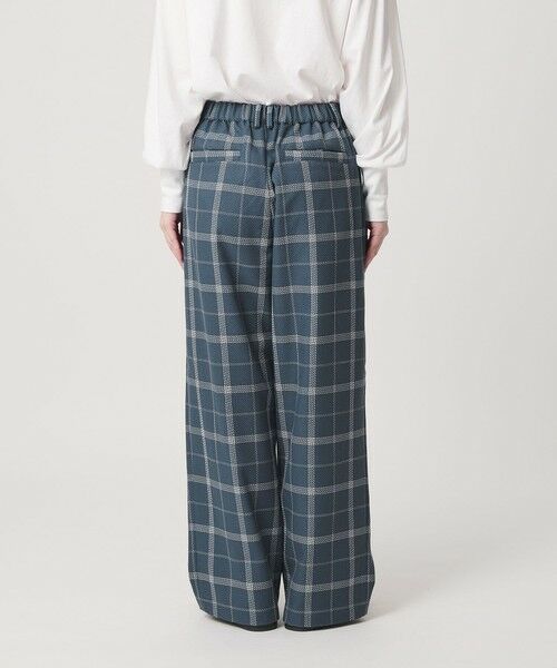 BEAUTY&YOUTH UNITED ARROWS / ビューティー&ユース ユナイテッドアローズ チノ・ワークパンツ | 【WEB限定】裏起毛ウィンドウペン タックワイドパンツ ウォッシャブル | 詳細25