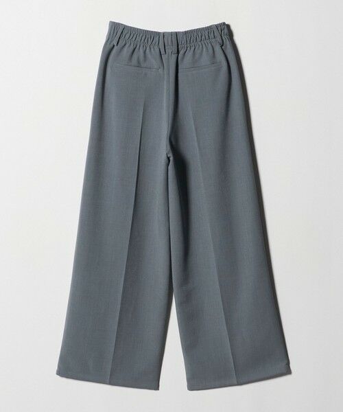 BEAUTY&YOUTH UNITED ARROWS / ビューティー&ユース ユナイテッドアローズ スラックス・ドレスパンツ | 【WEB限定 Wardrobe DAILY MINIMAL】ウールライク ランダムタック ワイドパンツ ウォッシャブル | 詳細16