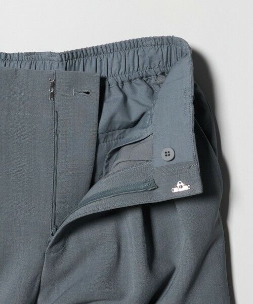 BEAUTY&YOUTH UNITED ARROWS / ビューティー&ユース ユナイテッドアローズ スラックス・ドレスパンツ | 【WEB限定 Wardrobe DAILY MINIMAL】ウールライク ランダムタック ワイドパンツ ウォッシャブル | 詳細18