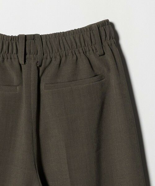 BEAUTY&YOUTH UNITED ARROWS / ビューティー&ユース ユナイテッドアローズ スラックス・ドレスパンツ | 【WEB限定 Wardrobe DAILY MINIMAL】ウールライク ランダムタック ワイドパンツ ウォッシャブル | 詳細27