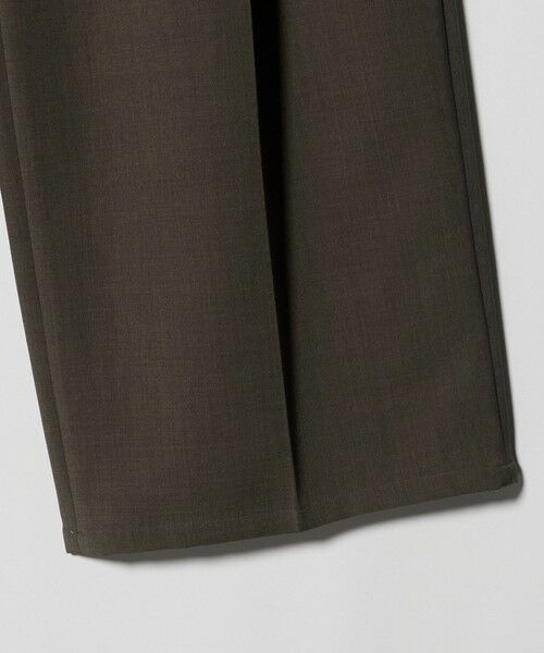 BEAUTY&YOUTH UNITED ARROWS / ビューティー&ユース ユナイテッドアローズ スラックス・ドレスパンツ | 【WEB限定 Wardrobe DAILY MINIMAL】ウールライク ランダムタック ワイドパンツ ウォッシャブル | 詳細29