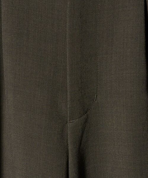 BEAUTY&YOUTH UNITED ARROWS / ビューティー&ユース ユナイテッドアローズ スラックス・ドレスパンツ | 【WEB限定 Wardrobe DAILY MINIMAL】ウールライク ランダムタック ワイドパンツ ウォッシャブル | 詳細30