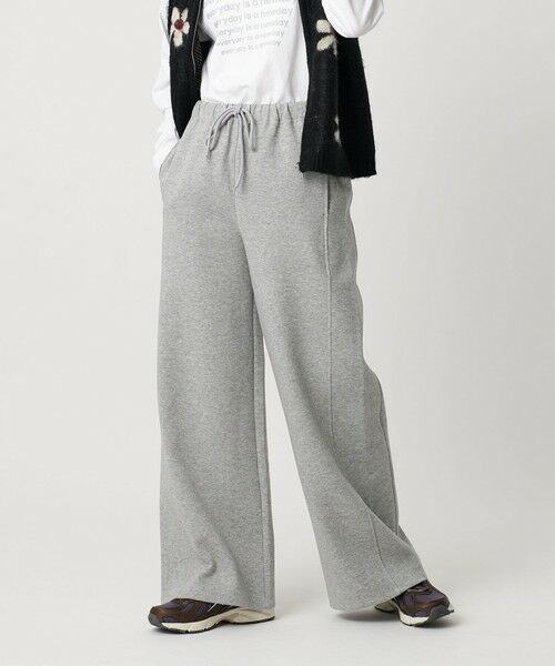 BEAUTY & YOUTH UNITED ARROWS/ビューティー&ユース ユナイテッドアローズ ダンボール ワイドイージーパンツ MD. GRAY M BEAUTY & YOUTH UNITED ARROWS/ビューティー&ユース ユナイテッドアローズ ダンボール ワイドイージーパンツ MD. GRAY M