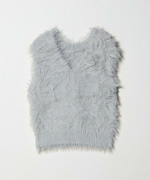 BEAUTY&YOUTH UNITED ARROWS / ビューティー&ユース ユナイテッドアローズ ニット・セーター | 【WEB限定】フェザーヤーン ラメニット 2WAYベスト | 詳細10