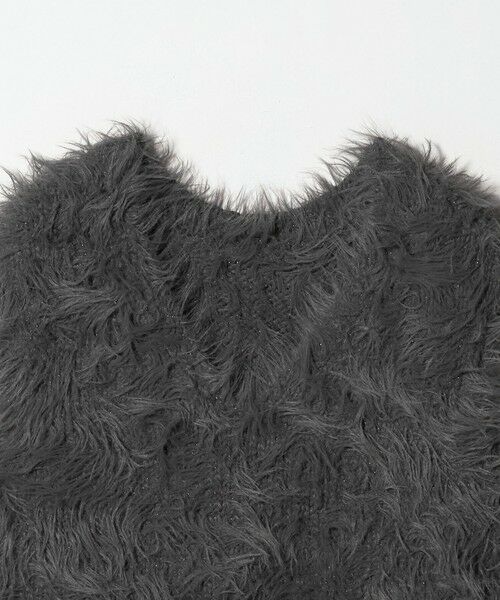 BEAUTY&YOUTH UNITED ARROWS / ビューティー&ユース ユナイテッドアローズ ニット・セーター | 【WEB限定】フェザーヤーン ラメニット 2WAYベスト | 詳細19