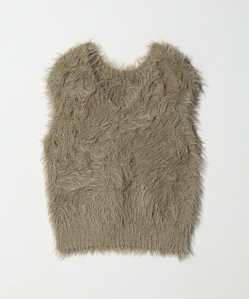 BEAUTY&YOUTH UNITED ARROWS / ビューティー&ユース ユナイテッドアローズ ニット・セーター | 【WEB限定】フェザーヤーン ラメニット 2WAYベスト | 詳細25