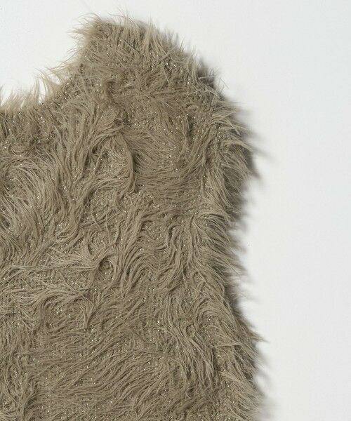 BEAUTY&YOUTH UNITED ARROWS / ビューティー&ユース ユナイテッドアローズ ニット・セーター | 【WEB限定】フェザーヤーン ラメニット 2WAYベスト | 詳細28