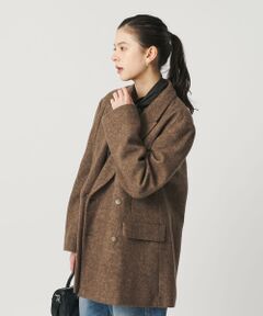 BEAUTY&YOUTH UNITED ARROWS / ビューティー&ユース ユナイテッドアローズ テーラードジャケット | 毛ブレンド ヘリンボーン ジャケットコート