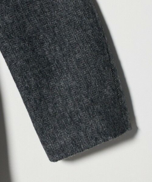 BEAUTY&YOUTH UNITED ARROWS / ビューティー&ユース ユナイテッドアローズ テーラードジャケット | 毛ブレンド ヘリンボーン ジャケットコート | 詳細8