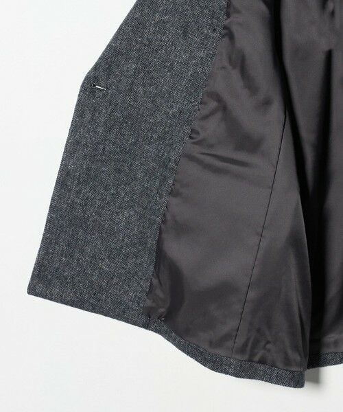 BEAUTY&YOUTH UNITED ARROWS / ビューティー&ユース ユナイテッドアローズ テーラードジャケット | 毛ブレンド ヘリンボーン ジャケットコート | 詳細12