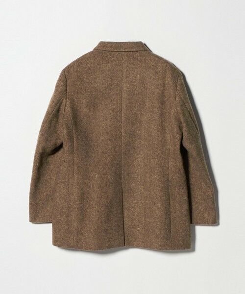 BEAUTY&YOUTH UNITED ARROWS / ビューティー&ユース ユナイテッドアローズ テーラードジャケット | 毛ブレンド ヘリンボーン ジャケットコート | 詳細19