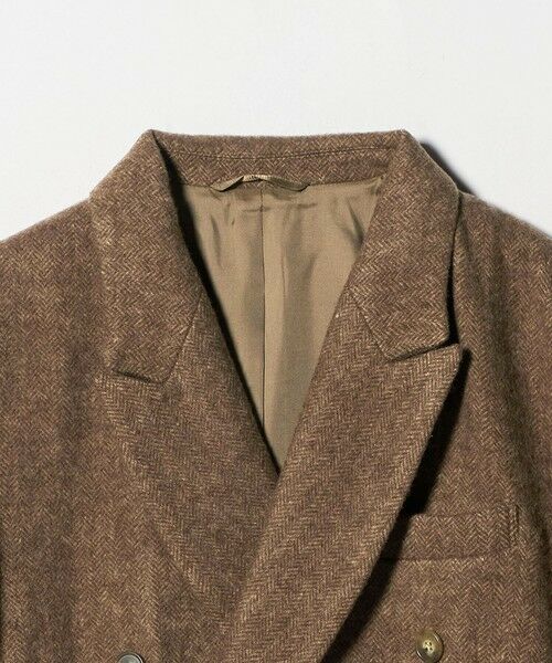 BEAUTY&YOUTH UNITED ARROWS / ビューティー&ユース ユナイテッドアローズ テーラードジャケット | 毛ブレンド ヘリンボーン ジャケットコート | 詳細20