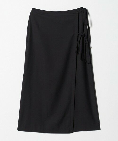 BEAUTY&YOUTH UNITED ARROWS / ビューティー&ユース ユナイテッドアローズ ロング・マキシ丈スカート | ツイル リボン ラップスカート | 詳細4