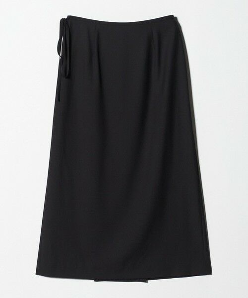 BEAUTY&YOUTH UNITED ARROWS / ビューティー&ユース ユナイテッドアローズ ロング・マキシ丈スカート | ツイル リボン ラップスカート | 詳細5