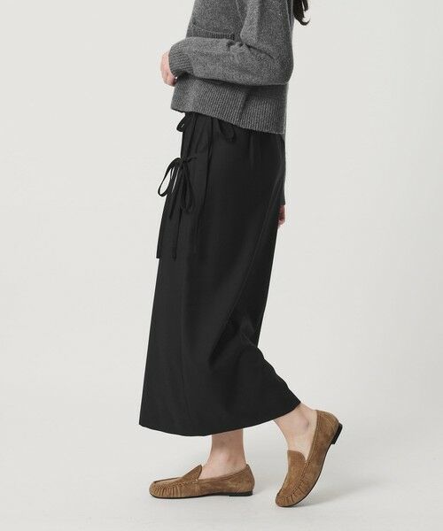 BEAUTY&YOUTH UNITED ARROWS / ビューティー&ユース ユナイテッドアローズ ロング・マキシ丈スカート | ツイル リボン ラップスカート | 詳細2