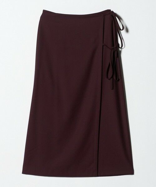 BEAUTY&YOUTH UNITED ARROWS / ビューティー&ユース ユナイテッドアローズ ロング・マキシ丈スカート | ツイル リボン ラップスカート | 詳細26