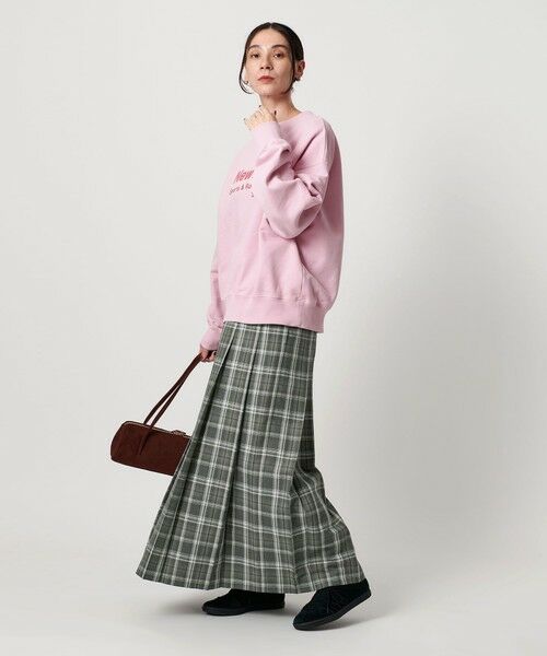 BEAUTY&YOUTH UNITED ARROWS / ビューティー&ユース ユナイテッドアローズ ロング・マキシ丈スカート | チェック プリーツロングスカート | 詳細2
