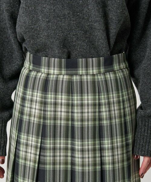 BEAUTY&YOUTH UNITED ARROWS / ビューティー&ユース ユナイテッドアローズ ロング・マキシ丈スカート | チェック プリーツロングスカート | 詳細12
